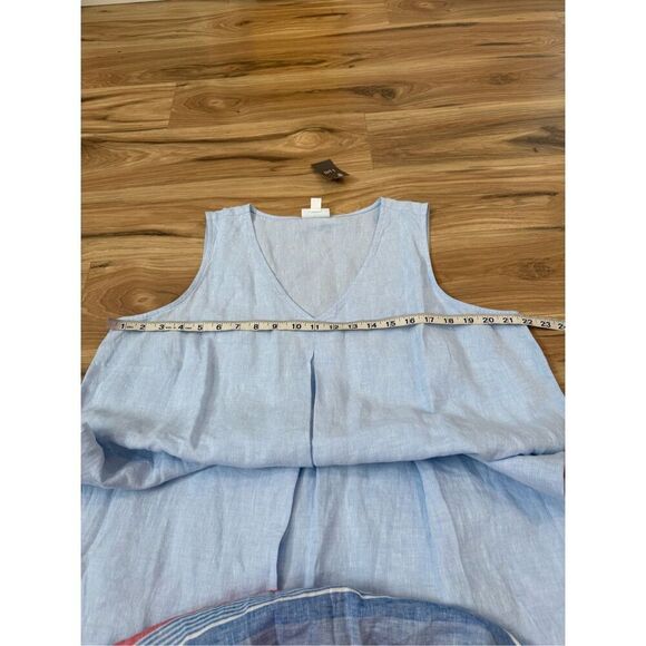 J. Jill NWT Linen A-Line Dress sz L - Picture 8 of 9